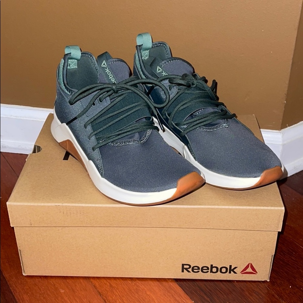 Emerald Green Reebok sneakers